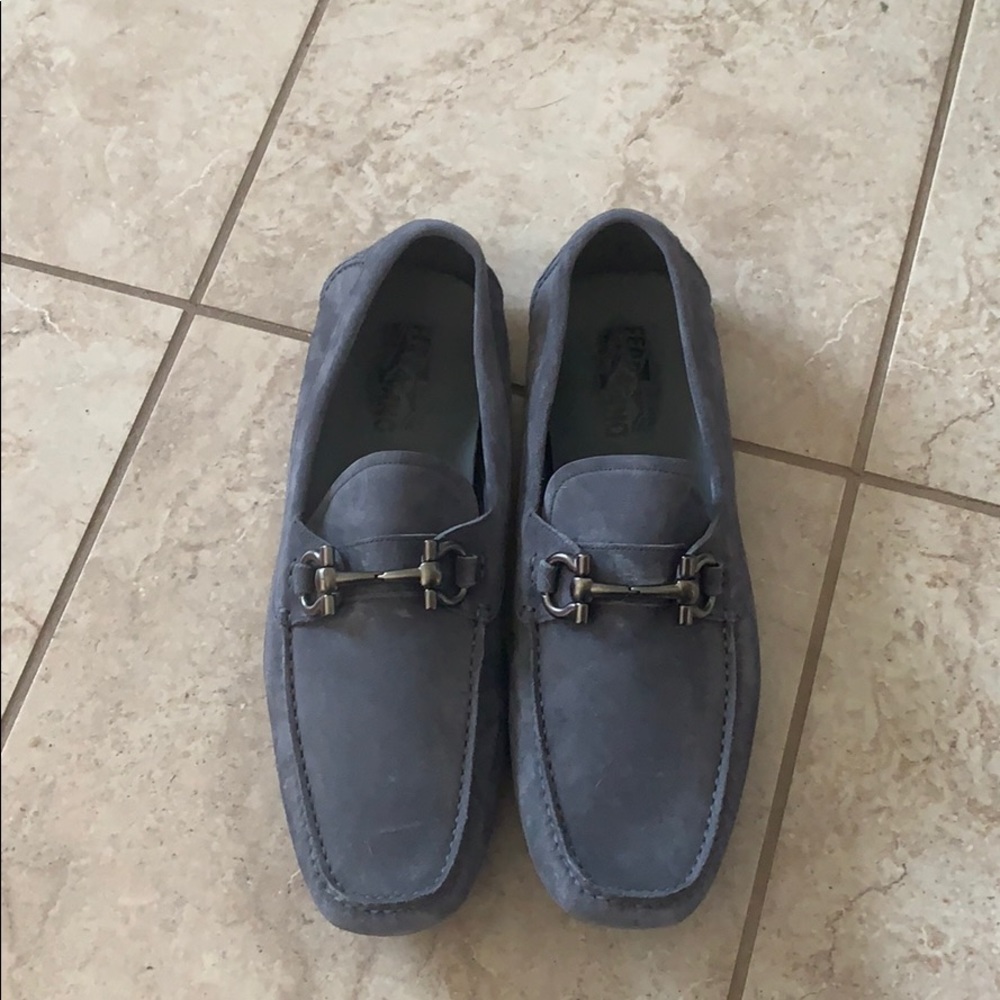 SOLD Men’s Salvatore Ferragamo Moc Toe Drivers